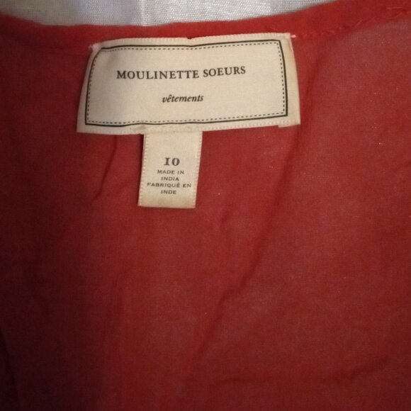 Moulinette Soeurs women's sequin top size10 formal fancy evening wear - Picture 5 of 6